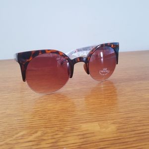 Clubmaster Brown Gradient/Tortoise Sunglasses